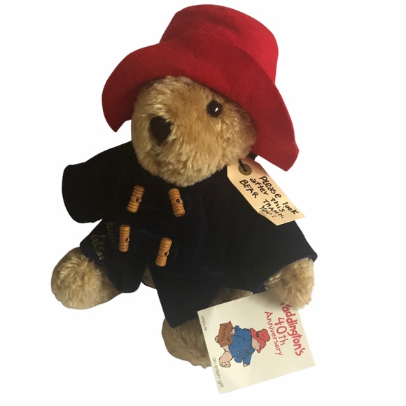 Eden Other - Paddington Bear 40th Anniversary Vintage Plush